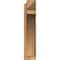 Ekena Millwork Thorton Rough Sawn Arts and Crafts Outlooker, Western Red Cedar, 6"W x 24"D x 28"H OUT06X24X28THR03RWR - alternate 4